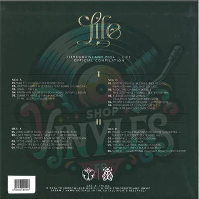 Various - Tomorrowland 2024 - LIFE LP 2x12