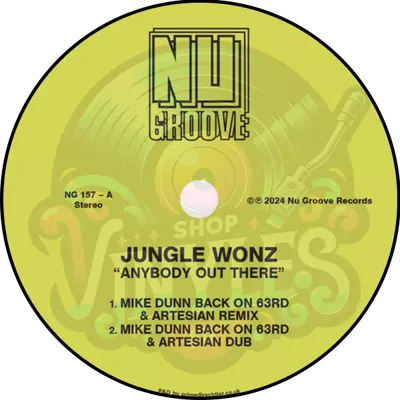 Jungle Wonz-Anybody Out There / 20 Paces From The Moon