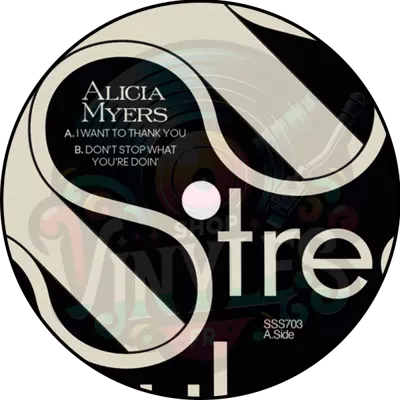 Alicia Myers-I Want To Thank You / Don't Stop What You're Doin (45t - 7p)