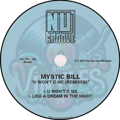 Mystic Bill-U Won't C Me (Remixes)