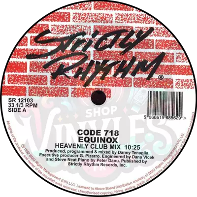 Code 718 ( Danny Tenaglia)-Equinox