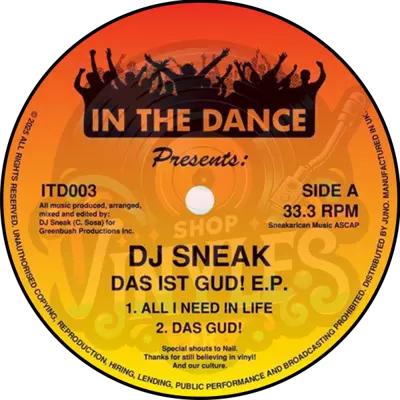 DJ Sneak-Das Ist Gud! EP