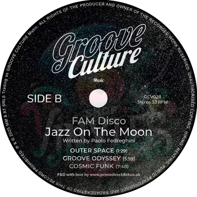 FAM Disco-Jazz On The Moon EP