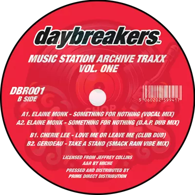 Elaine Monk / Cherie Lee / Gerideau-Music Station Archive Traxx Vol. 1