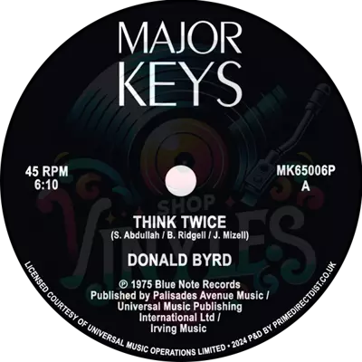 Donald Byrd-Think Twice / Where Are We Going?