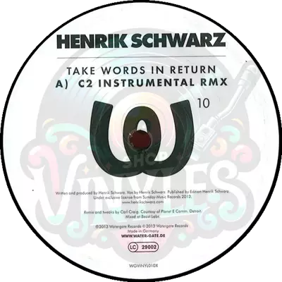 Henrik Schwarz-Take Words In Return, C2 Instr