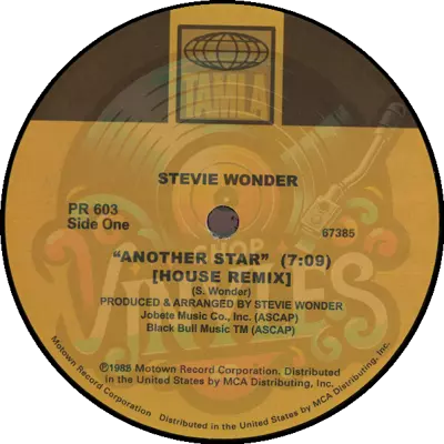 Stevie Wonder-Another Star / Too High (House Remixes)