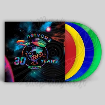 Nervous Records - NERVOUS RECORDS 30 YEARS (COLOURED 4LP, PART 2)