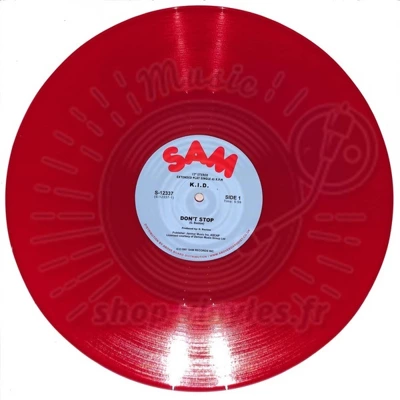 K.i.d.-Don't Stop / Do It Again (Red Vinyl Repress)