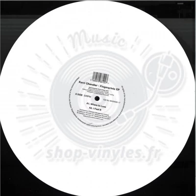 Kerri Chandler-Fingerprintz EP (WHITE)