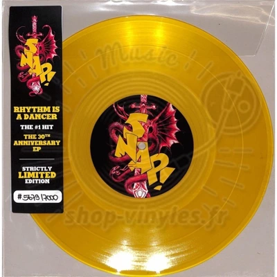 Snap!-RHYTHM IS A DANCER / THE POWER (30TH ANNIVERSARY YELLOW 10 INCH)