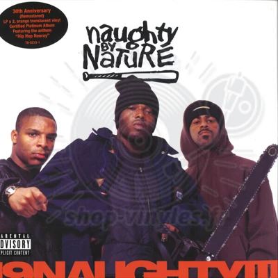 NAUGHTY BY NATURE-19NAUGHTYIII 30th ANNIVERSARY LP 2x12'' (Orange Translucent)