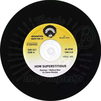 Redman & Method Man & Stevie Wonder-HOW SUPERSTITIOUS (LTD 7p)