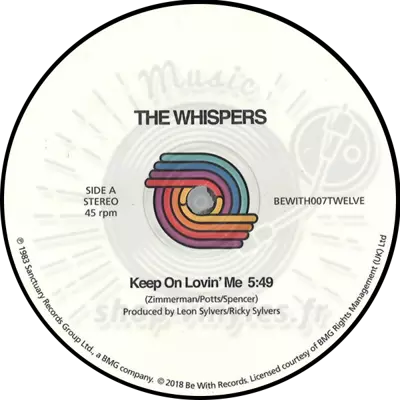 The Whispers-Keep On Lovin' Me