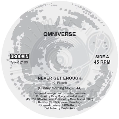 OMNIVERSE - NEVER GET ENOUGH / ANTARES