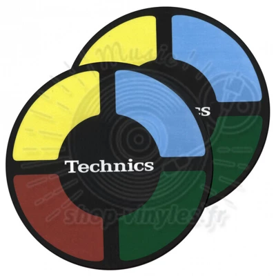 Slipmats (1 pair)-Technics Simon