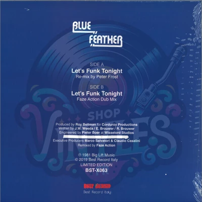 BLUE FEATHER - Let's Funk Tonight (Faze Action mix)