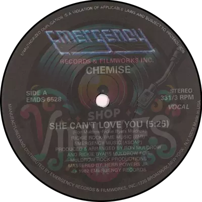 Chemise-She Can't Love You (Reissue Vinyl)