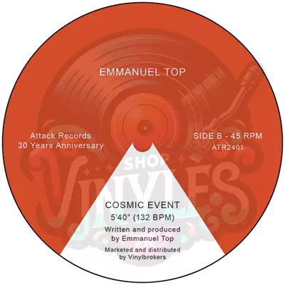 EMMANUEL TOP - THE LEGACY OF   ATTACK RECORDS (30 YEARS ANNIVERSARY 5x12' BOXSET)