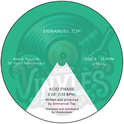 EMMANUEL TOP - THE LEGACY OF   ATTACK RECORDS (30 YEARS ANNIVERSARY 5x12' BOXSET)