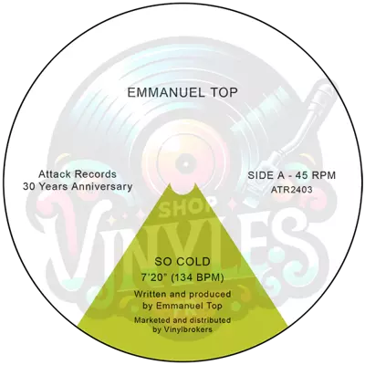 EMMANUEL TOP - THE LEGACY OF   ATTACK RECORDS (30 YEARS ANNIVERSARY 5x12' BOXSET)